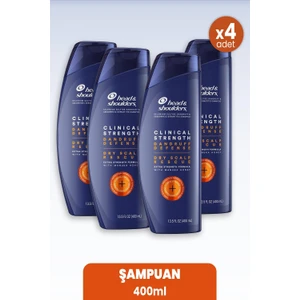 Clinical Strength Şampuan 400 Ml X 4 Adet