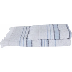 Sarah Anderson Molina 2'li Havlu Seti Mavi