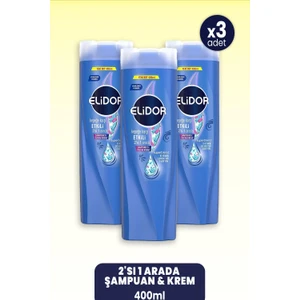 Superblend 2'Si 1 Arada Şampuan & Krem Kepeğe Karşı Etkili 400 Ml X 3 Adet