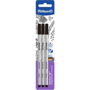 Fineliner 3lü Blister Siyah