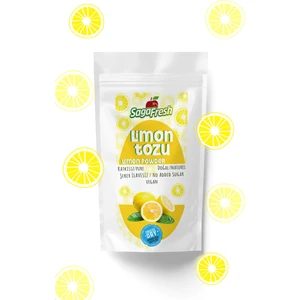 Saga Fresh Dondurularak Kurutulmuş Limon Tozu 25g