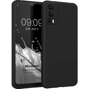 Matte Silicone General Mobile Gm 23 Kılıf Siyah