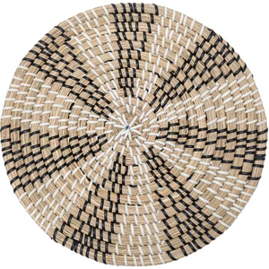 Meander El Yapımı Siyah Desenli Duvar Dekoru 30cm 8908