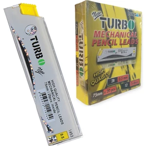 Turbo Çakmaklı Mekanik Kalem Ucu 0.5mm 12'li Paket