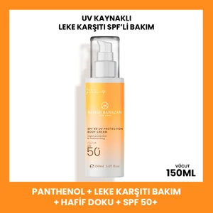Bahar Babacan Leke Karşıtı Yüksek Korumalı Vücut Güneş Kremi