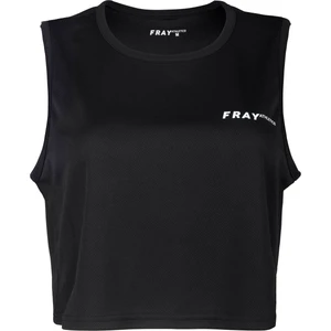Fray Athletics Black Jasper Crop Top