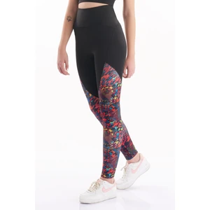 Jose Juan Kadın Yüksek Bel Toparlayıcı Desen Baskılı Spor Tayt 7123