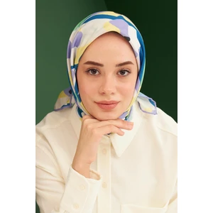 Ipekhan Daphne Desenli Pamuk Eşarp 1108-18