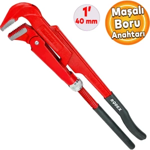 Rodex Boru Anahtarı Maşalı Boru Anahtarı 1" 40 mm