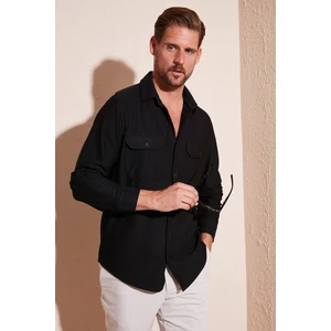Çift Cepli Uzun Kollu Regular Fit Gömlek Erkek Gömlek CF24W127221