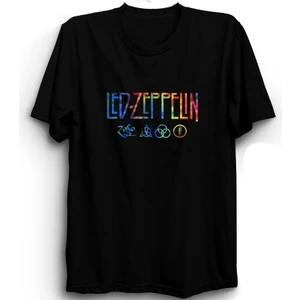 LED Zeppelin, Colourful Rock Metal Grup Tişörtü
