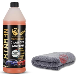 1lt Gold Serisi Cilalı Oto Şampuanı+Oto Kurulama Bezi 50X70CM