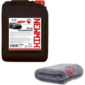 5kg Ph Nötr Cilalı Oto Şampuanı+Oto Kurulama Bezi 50X70CM