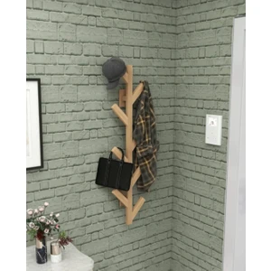 Wooden Women World Duvara Monte Ahşap Elbise Askısı Portmanto Askılık Dekoratif Askı Askılık Natural Elbise Askısı WWW2023004015