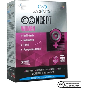 Zade Vital Concept Women 60 Kapsül
