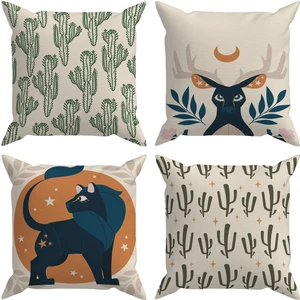 Sweet Animals 4'lü Kırlent Kılıf Ds3