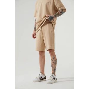 Relaxed Basic Şort Bej