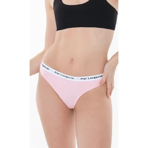 Kadın 3lü Strıng Tanga Pembe-Sarı-Somon