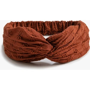 Brode Saç Bandı Çiçek Nakışlı