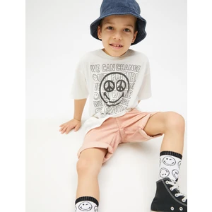 Kot Şort Cepli Pamuklu