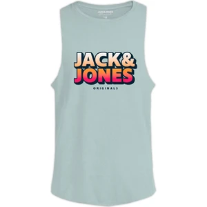 Jack & Jones Jortone Tank Top Fst Erkek Mavi T-shirt 12238134-Pale