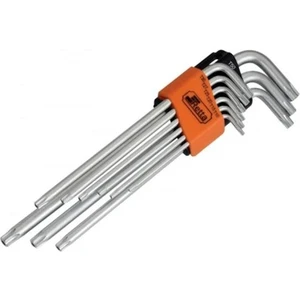 Torx Allen Anahtar Takımı Delikli Uzun 9 Parça-RAT9009