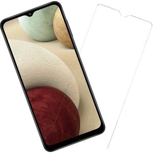 Samsung Galaxy A12 ile Uyumlu Ekran Koruyucu Şeffaf Temperli Kırılmaz Cam Ekran Koruyucu