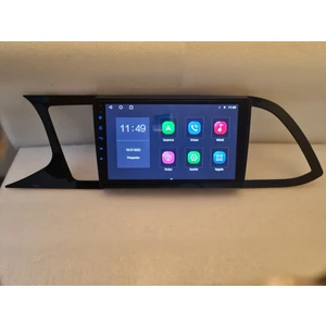 Seat 2018 Leon Android Sürüm 13 Kablosuz Carplay Navigasyon Multimedya 9 Inch Ekran 2 GB Ram 16 GB Hafıza
