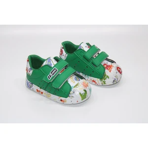 Minican Ortopedik Çok Hafif Taban Çift Cırtlı Kolay Giyim Çizgi Karakter Baskılı Çocuk Günlük Bebe Sneaker