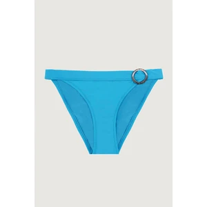 Mavi Halka Detaylı Tek Alt Bikini