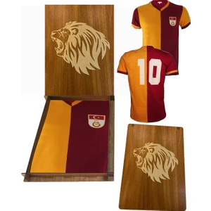 Lisanslı Metin Oktay Aslan Ahşap Kutulu Forma