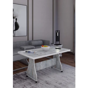 Tekerlekli Mdf Masa %100 Mdf Çocuk Odası Masası Orta Sehpa