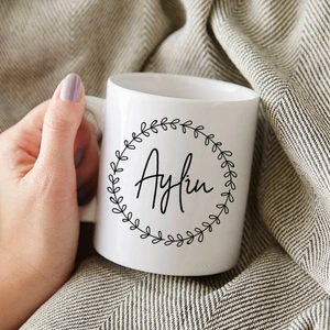 Isme Özel Kupa Bardak