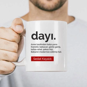 Dayı Kime Denir Isimli Kupa Bardak