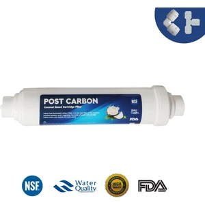 10" Çubuklu Quick Post Karbon Tatlandırıcı Filtre Yüksek Karbonlu