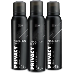 Man Addiction Erkek Deodorant 3x150ml