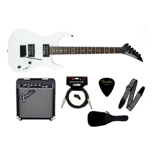 JS11 Wh Elektro Gitar Seti (Fender Frontman 10G Amfi)