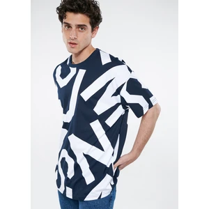 MVJNS Baskılı Lacivert Tişört 0610271-70490