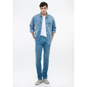 Erkek Marcus Zımparalı Mavi Premium Jean Pantolon 0035134584