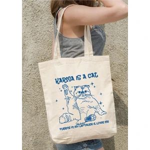 Karma Is A Cat Taylor Swift Tote Bez Çanta