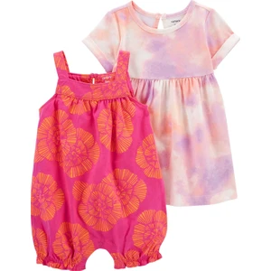 Kız Bebek Tulum Set 2'li Paket