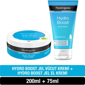 Hydro Boost Kavanoz Krem 200 ml + Hydro Boost El Kremi 75 ml