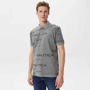 Erkek Gri Kısa Kollu Polo K35407T.0ST