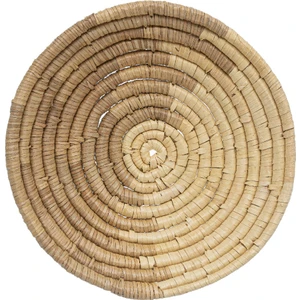 Meander Bambu El Yapımı Duvar Tabağı Dekoru 35cm 8901