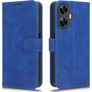 Realme C55 Telefon Deri Kılıfı, Stand Cüzdan Çizelge Karşıtı Telefon Kapağı (Yurt Dışından)