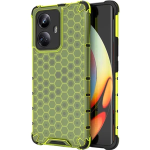 Realme 10 Pro Plus 5g Honeycomb Doku Koruyucu Telefon Kılıfı Tpu+Pc Cep Telefonu Kapağı (Yurt Dışından)