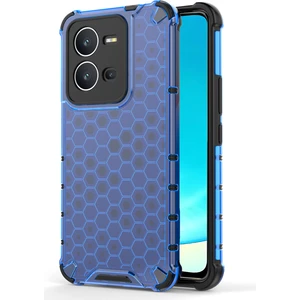 Vivo V25 5g Çizgiye Dönem Anti-Clatch Telefon Kapağı Petek Dokusu Tpu+Pc Şok Geçirmez Geri Kılıf (Yurt Dışından)