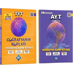 Kr Akademi Yayınları TYT AYT Coğrafyanın Kodları Seti 2 Kitap