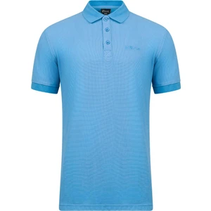 Aluna Polo Yaka T-Shirt Mavi