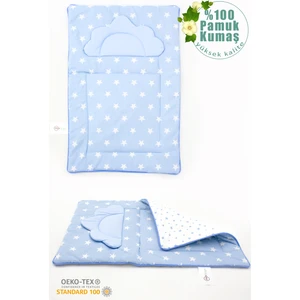 Mordesign Bebek Alt Açma Minderi, Yıkanabilir, Elyaf Dolgulu Alt Değiştirme Pedi, Yıldız Serisi
